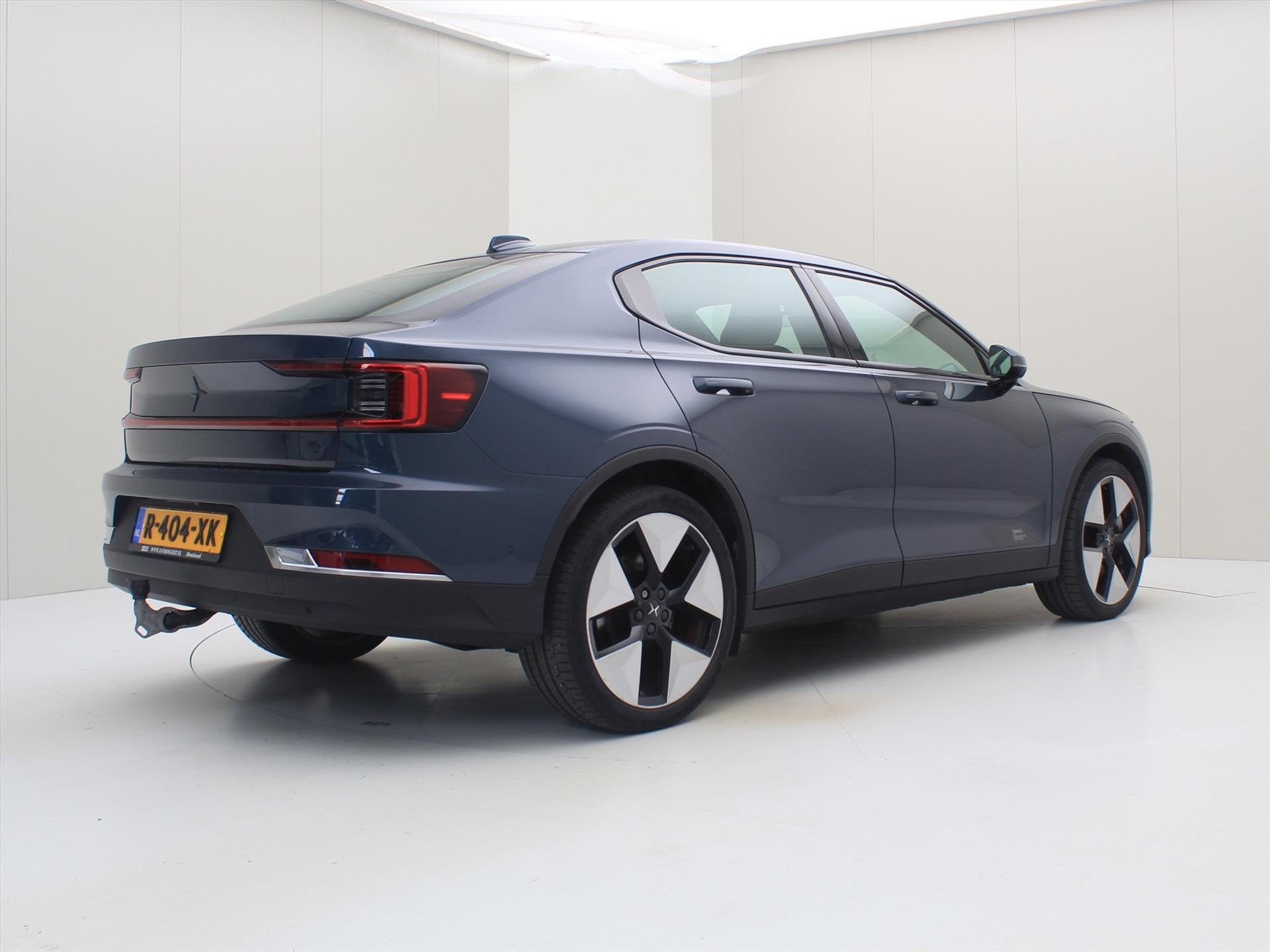 Polestar 2 Long Range Single Motor 231pk 95% SoH [ WARMTEPOM, Auto's, Polestar, Stof, Gebruikt, Blauw, 1969 kg