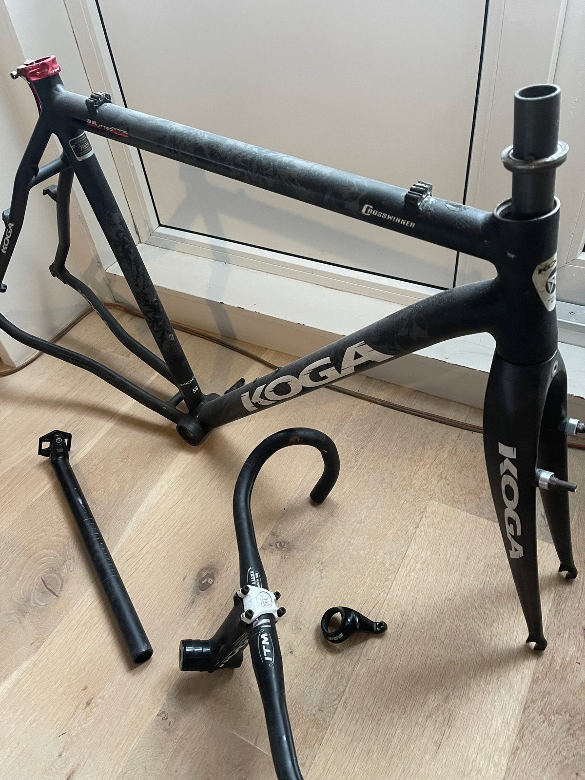 Koga Crosswinner frame maat 56cm, Ophalen, Gebruikt, Aluminium, Koga Miyata