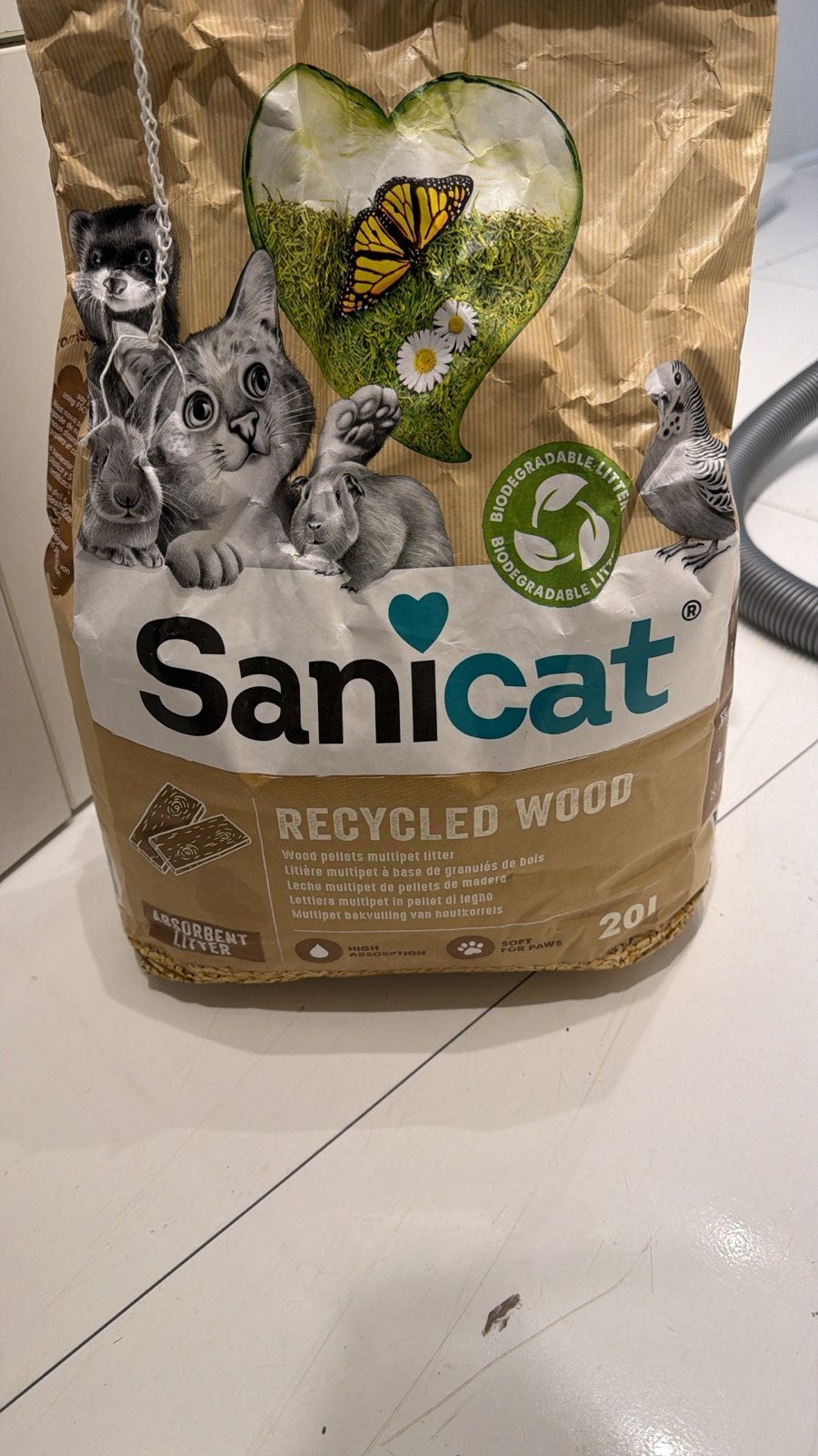 Kattenbakkorrels (hout) - gratis, Ophalen, Open