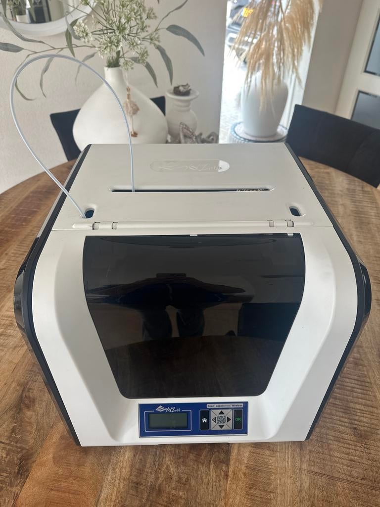 XYZprinting da Vinci 1.0 AiO 3D-printer met scanner, Computers en Software, 3D Printers, Ophalen, Gebruikt, Filament