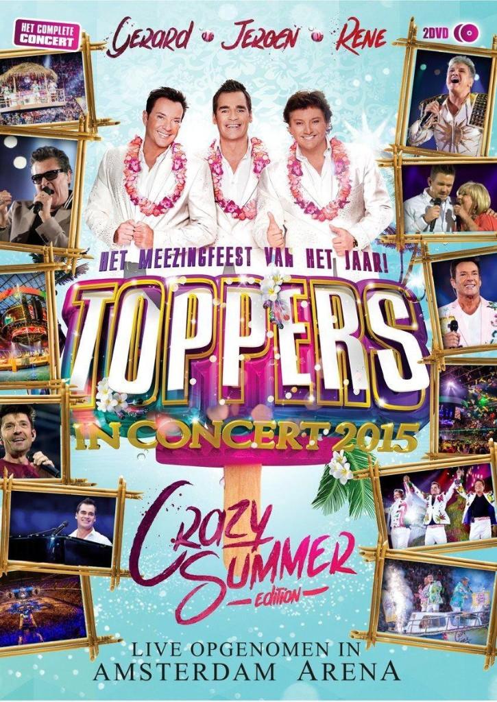 Toppers In Concert (2015) Crazy Summer edition 2DVD/CD, Alle leeftijden, Ophalen of Verzenden, Zo goed als nieuw, Muziek en Concerten
