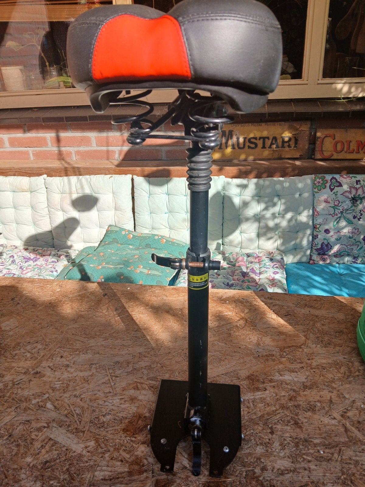 Comfortabel Zadel voor E-step - Verhoog je rijplezier!, Ophalen of Verzenden, Gebruikt, Elektrische step (E-scooter), Universeel