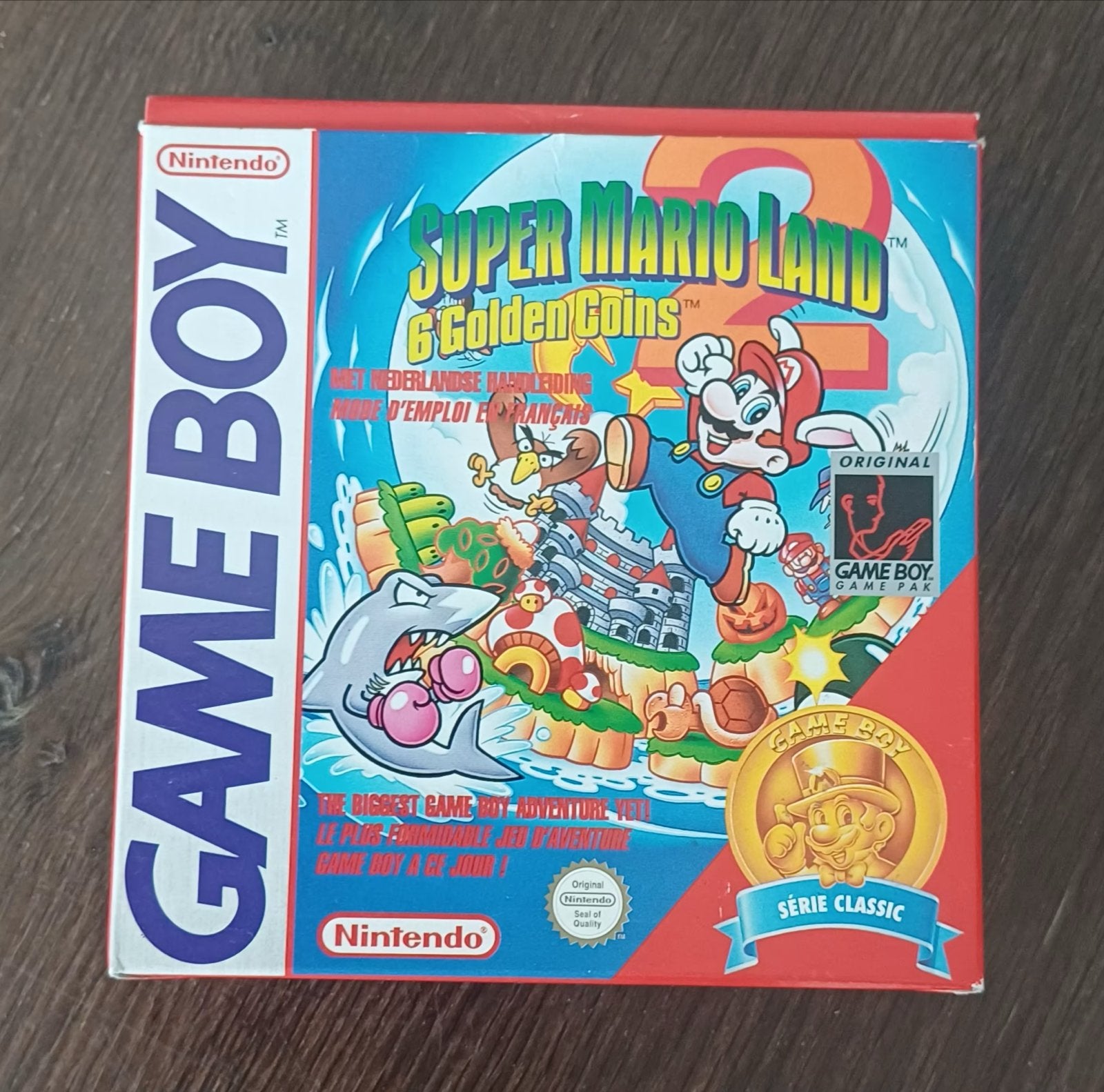 Super Mario Land 2: 6 Golden Coins zgan inc handleiding, 1 speler, Ophalen of Verzenden, Zo goed als nieuw, Vanaf 3 jaar