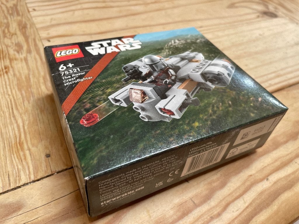Lego Starwars 6+ 75321 The razor Crest Microfighter, Star Wars, Lego, Ophalen of Verzenden, Zo goed als nieuw