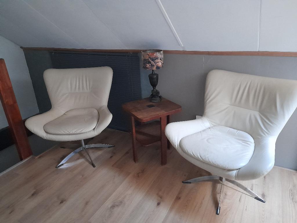 Hjort knudsen draai fauteuil, Ophalen, Minder dan 50 cm, Gebruikt, Minder dan 75 cm