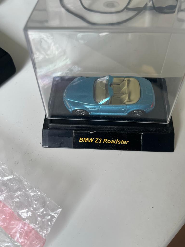BMW Z3 Roadster Miniatuur Modelauto, Ophalen of Verzenden, Zo goed als nieuw