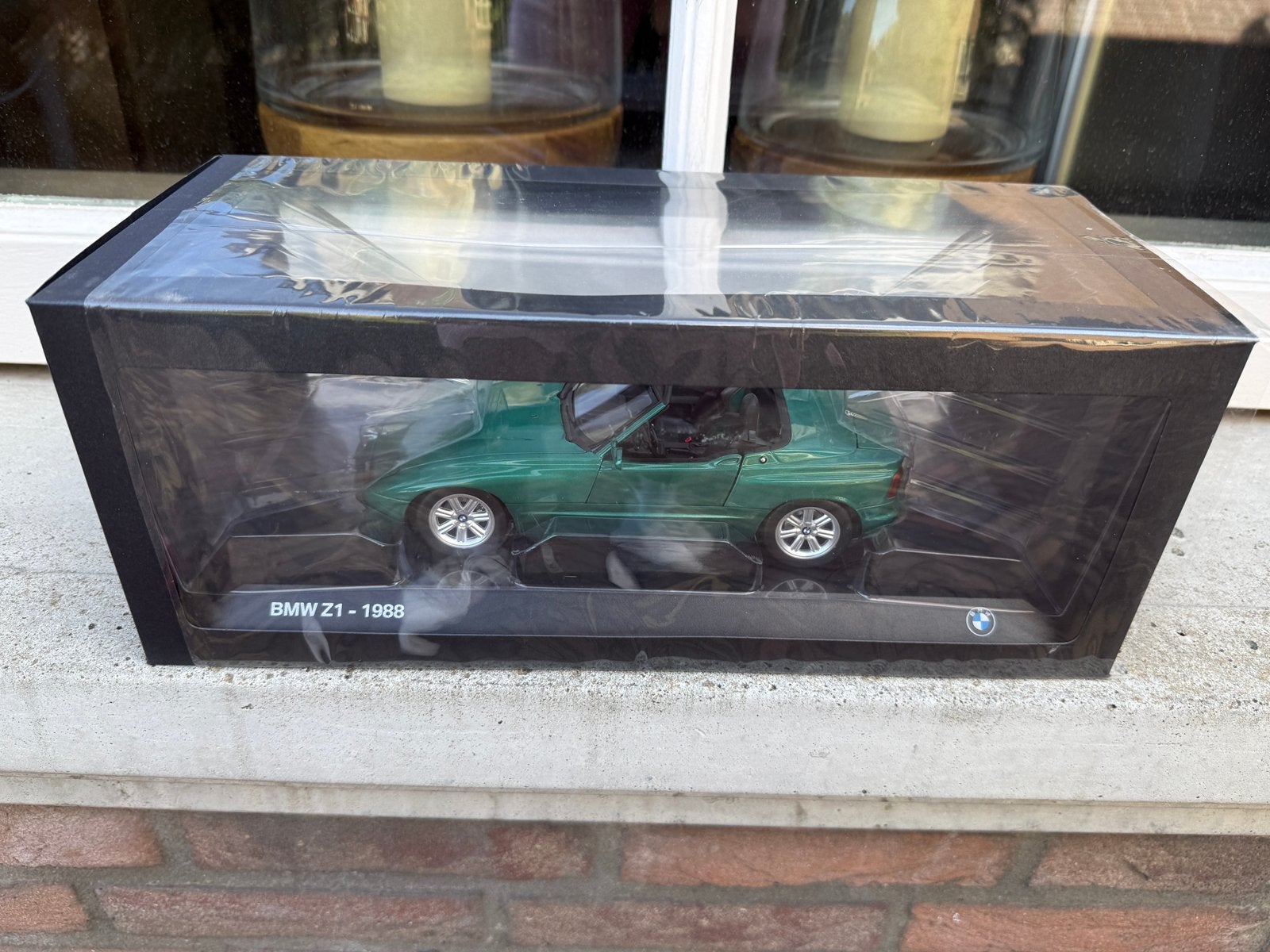 1:18 BMW Z1 groen 1988 Minichamps 80435B5D025, Minichamps, Auto, Nieuw, Ophalen of Verzenden