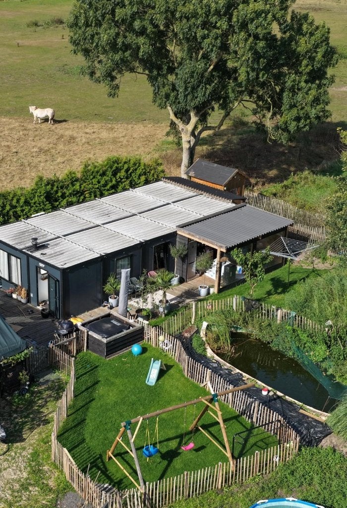 woonunit 72 m² – 5 containers – bouwjaar eind 2022, Ophalen