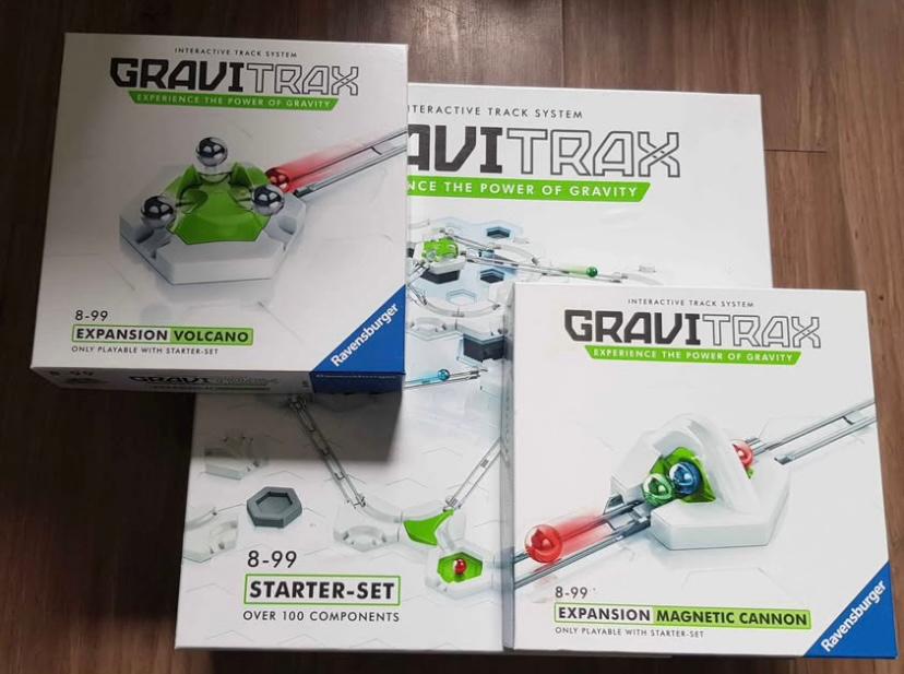 Gravitrax strarterset + uitbreiding. Compleet incl boekjes, Kinderen en Baby's, Speelgoed | Educatief en Creatief, Ophalen, Zo goed als nieuw