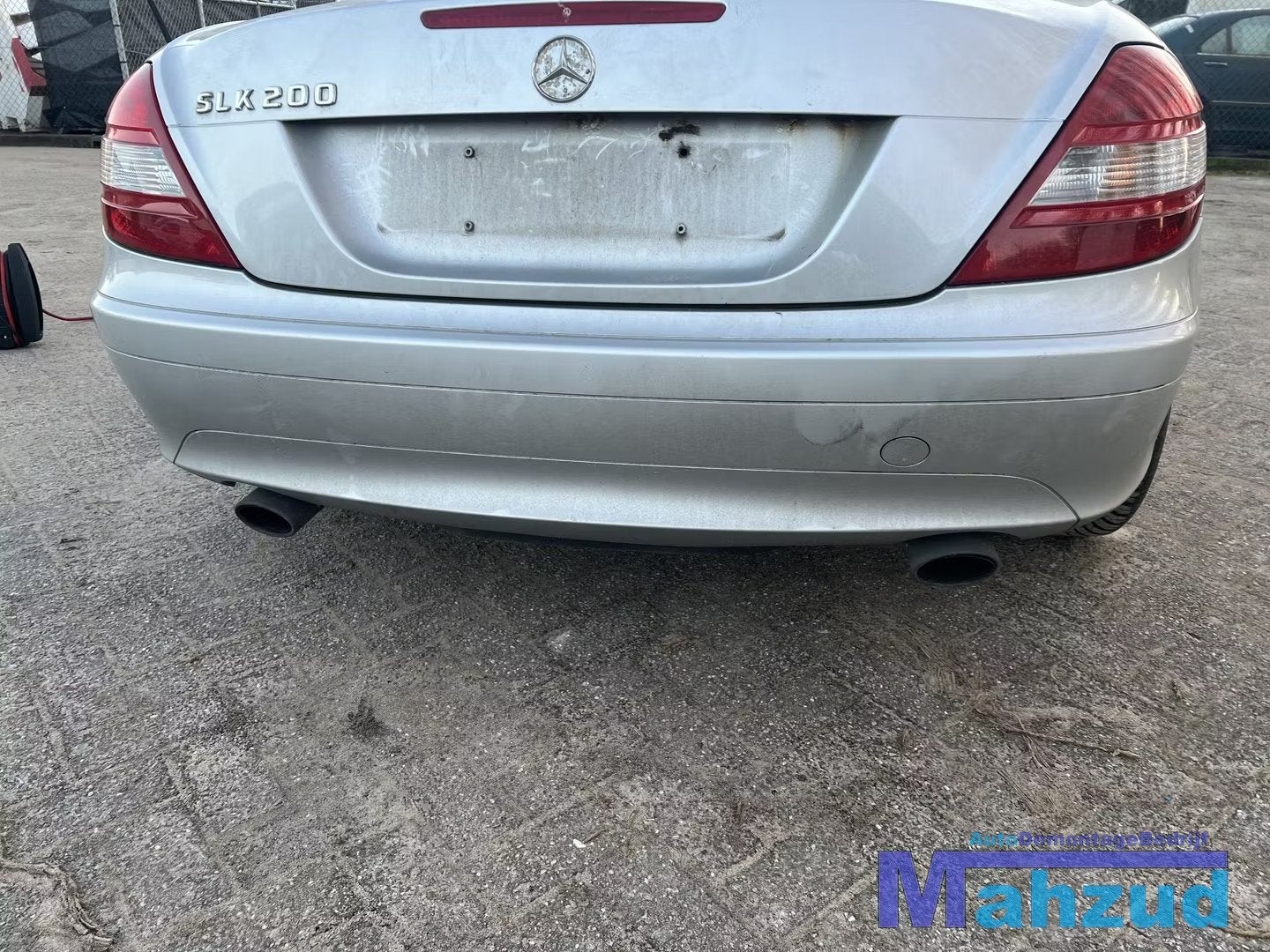 MERCEDES SLK R171 Zilver C775 achterbumper 2004-2011, Gebruikt, Mercedes-Benz AG, Mercedes-Benz, Ophalen of Verzenden