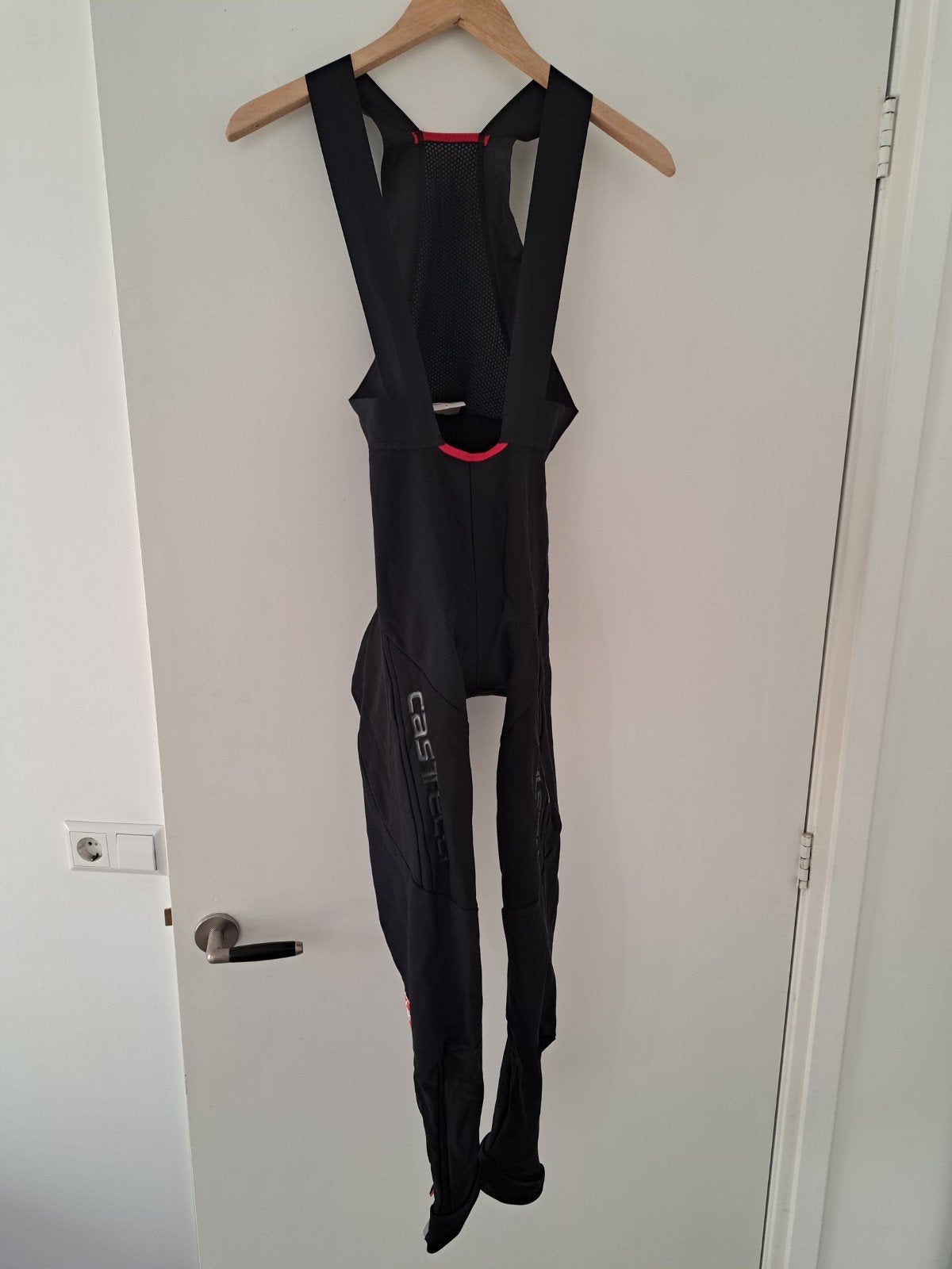 lange wielerbroek Castelli maat M, Ophalen, Zo goed als nieuw, Kleding