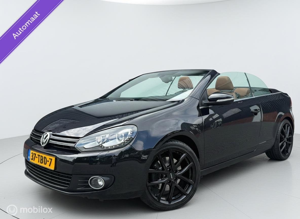 Volkswagen Golf 1.4 TSI Highline Automaat Xenon Leder Cruise, Auto's, Euro 5, Gebruikt, 4 cilinders, Cabriolet