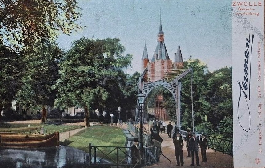 Zwolle- 1903, Verzenden, Voor 1920, Gelopen, Overijssel