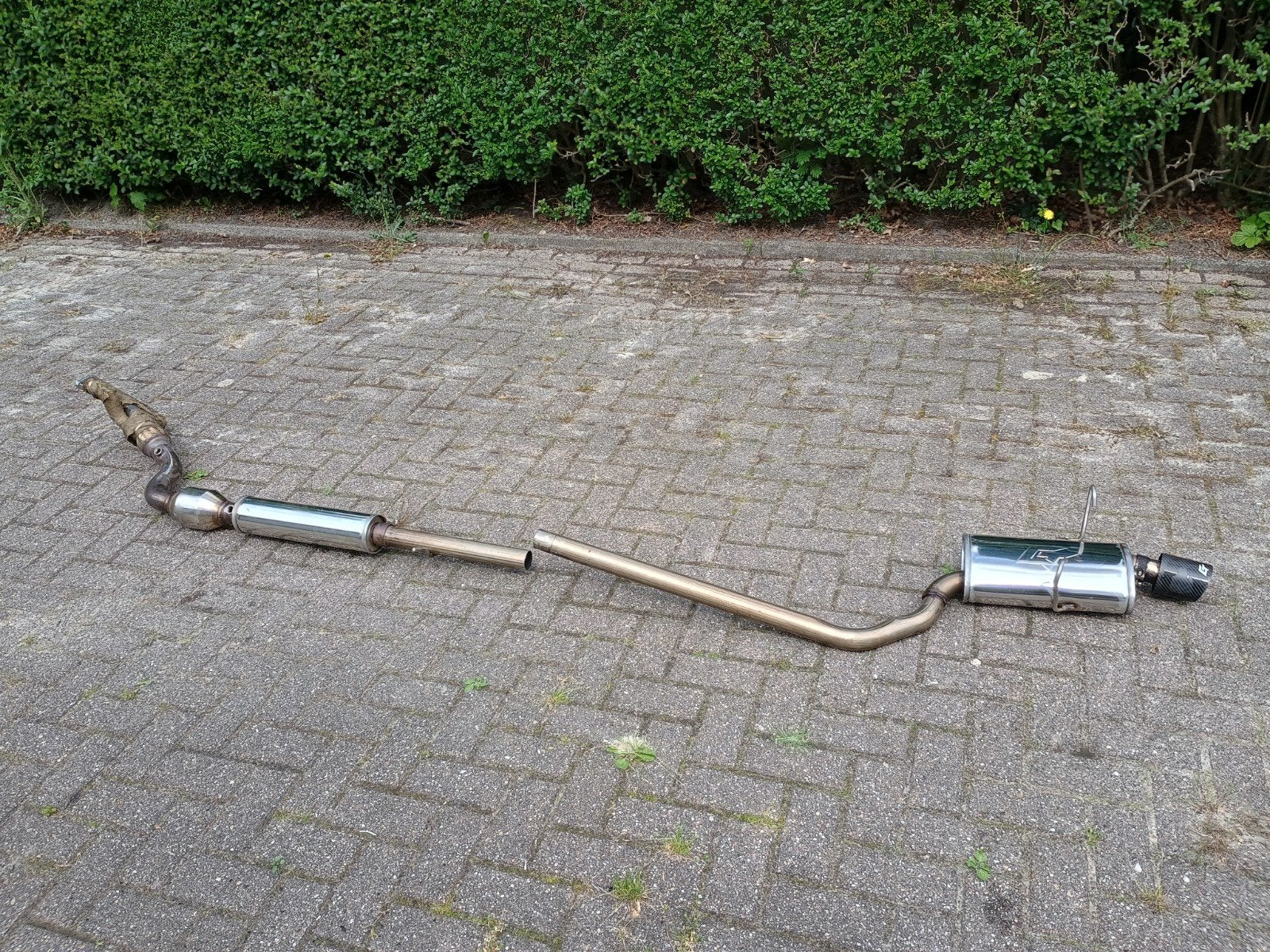RVS uitlaat systeem Mini Cooper R50, Ophalen of Verzenden, Gebruikt, Mini