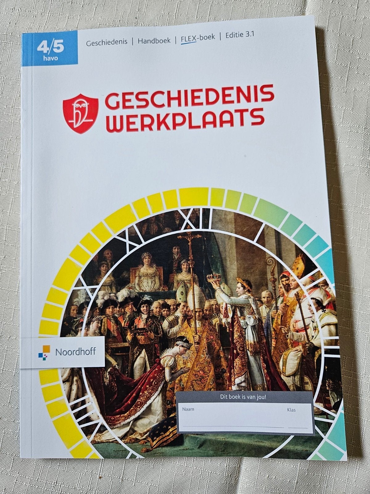 Geschiedenis Werkplaats 4/5 HAVO Handboek FLEXboek Editie 3., Boeken, Noordhoff, Geschiedenis, Ophalen of Verzenden, HAVO