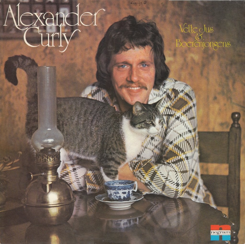 Alexander Curly **Vette Jus & Boerenjongens** (LP), LP, Gebruikt, Ophalen of Verzenden, Pop