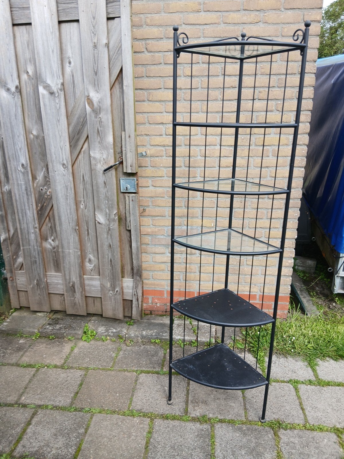 Etagere, Tuin en Terras, Ophalen, Metaal, Overige typen