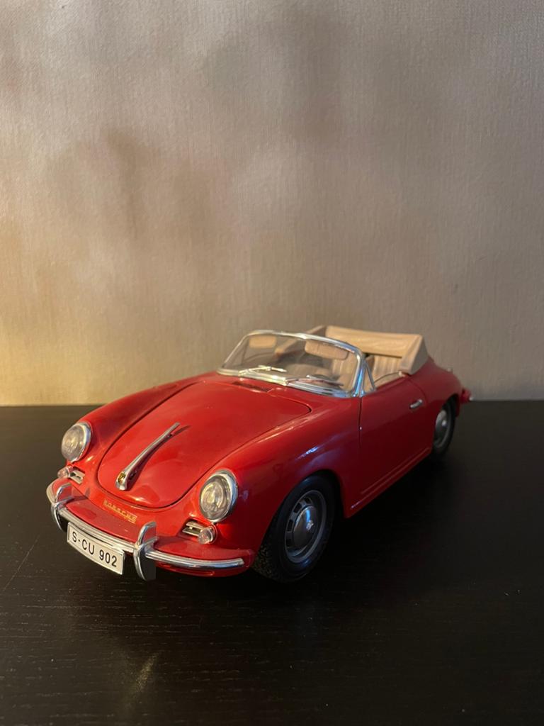 Burago porsche 356, Ophalen of Verzenden, Zo goed als nieuw, Bburago