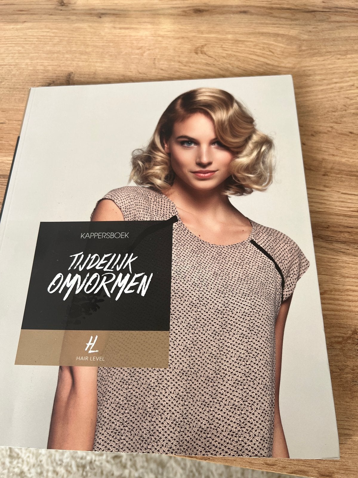 Kappersboek Tijdelijk Omvormen - Hair Level, Boeken, Ophalen of Verzenden, Zo goed als nieuw, MBO