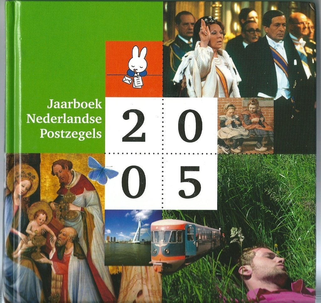 Compleet jaarboek ned postzegels 2005, postfris, Ophalen of Verzenden, Postfris