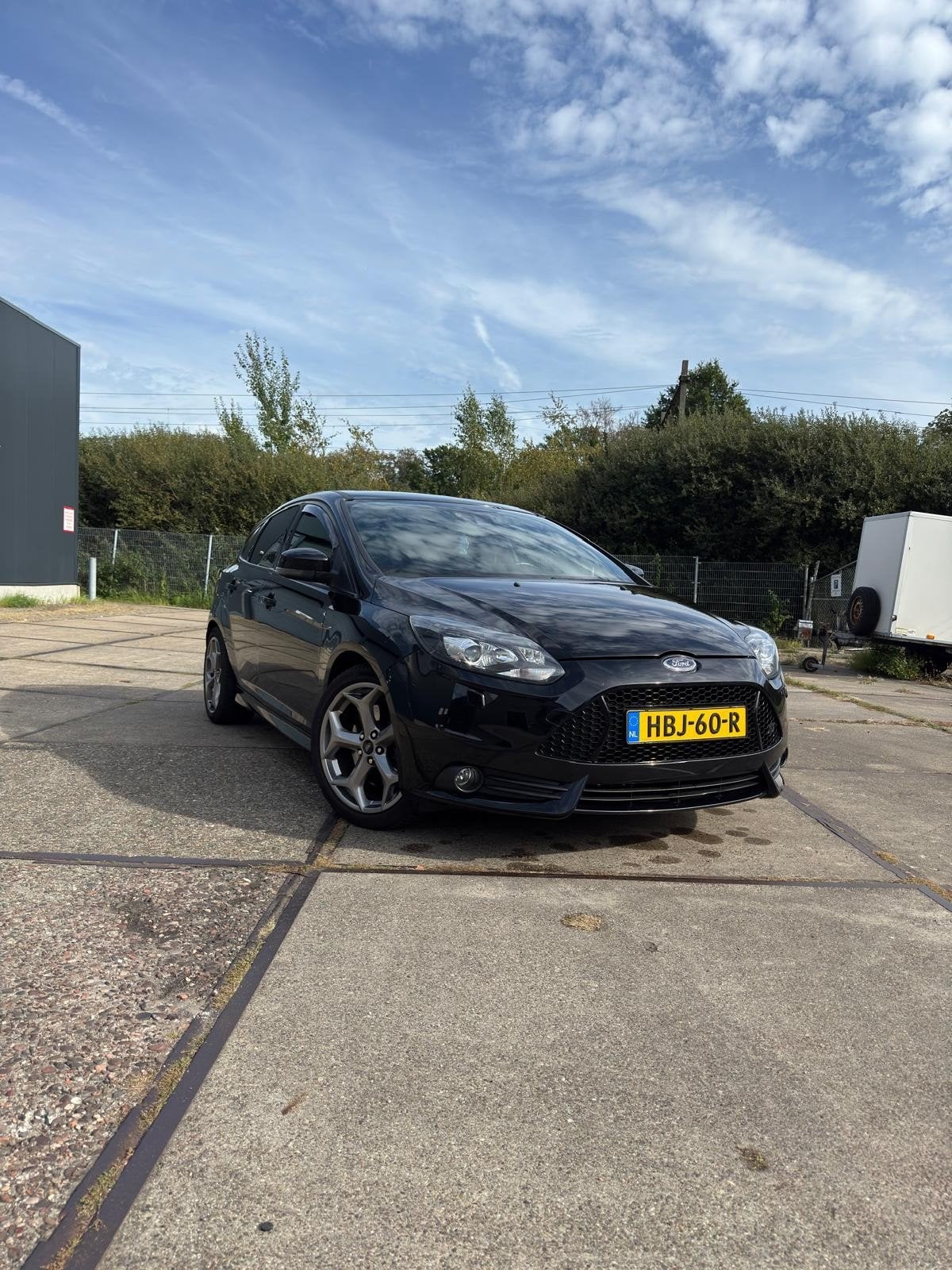 Ford Focus ST 2.0 Ecoboost 184KW 5-D 2013 Zwart, Auto's, 4 cilinders, 1337 kg, Zwart, 14 km/l