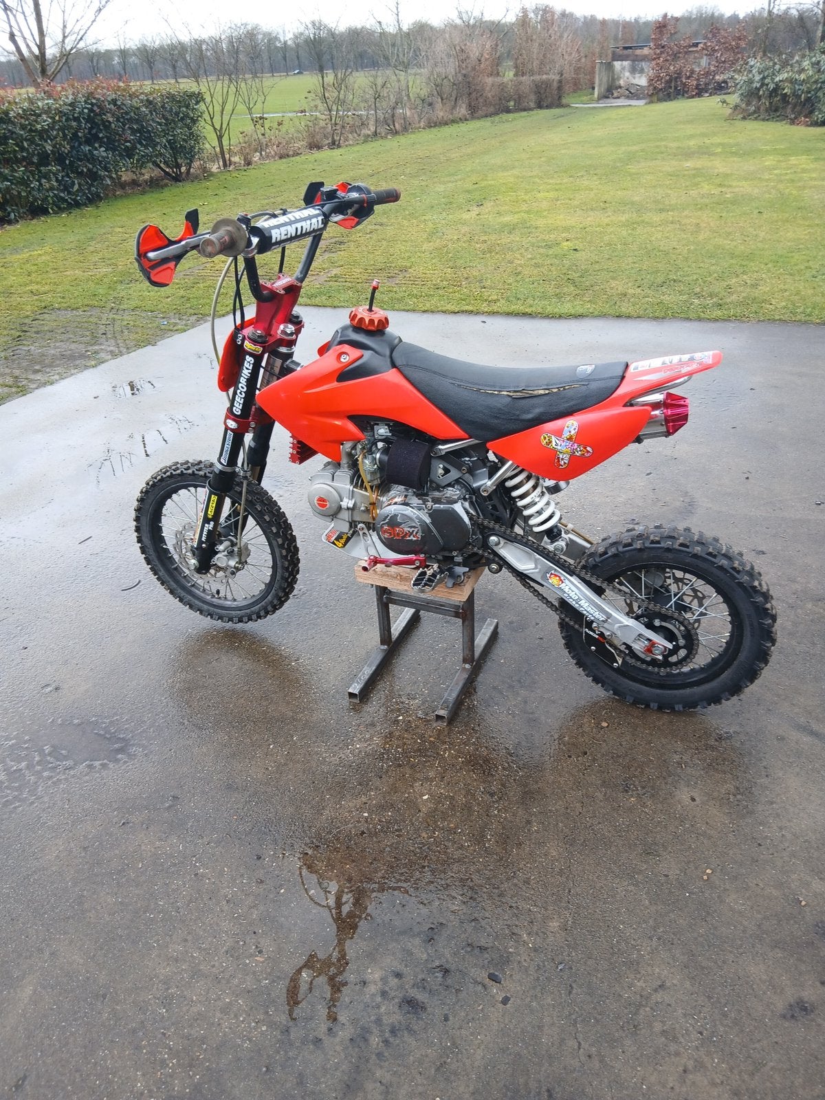 125 cc crosmoter, Gebruikt, 125 cc, 4 versnellingen, Ophalen