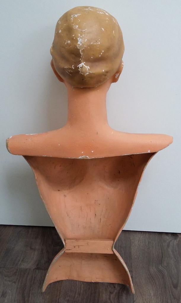 Omstreeks 1920 - 1930 Mannequin Paspop Etalage Winkel Pop, Antiek en Kunst, Ophalen of Verzenden
