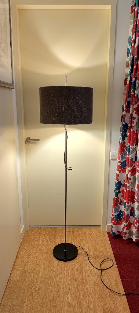 staande lamp, vintage, Ophalen, Strak modern, Gebruikt, Stof