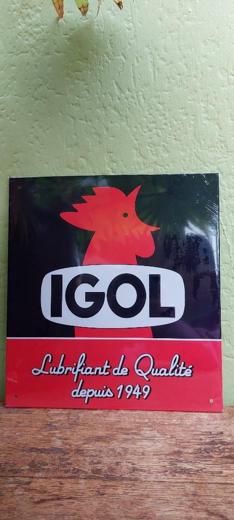Reclamebord Igol auto olie, Ophalen of Verzenden, Nieuw, Auto's