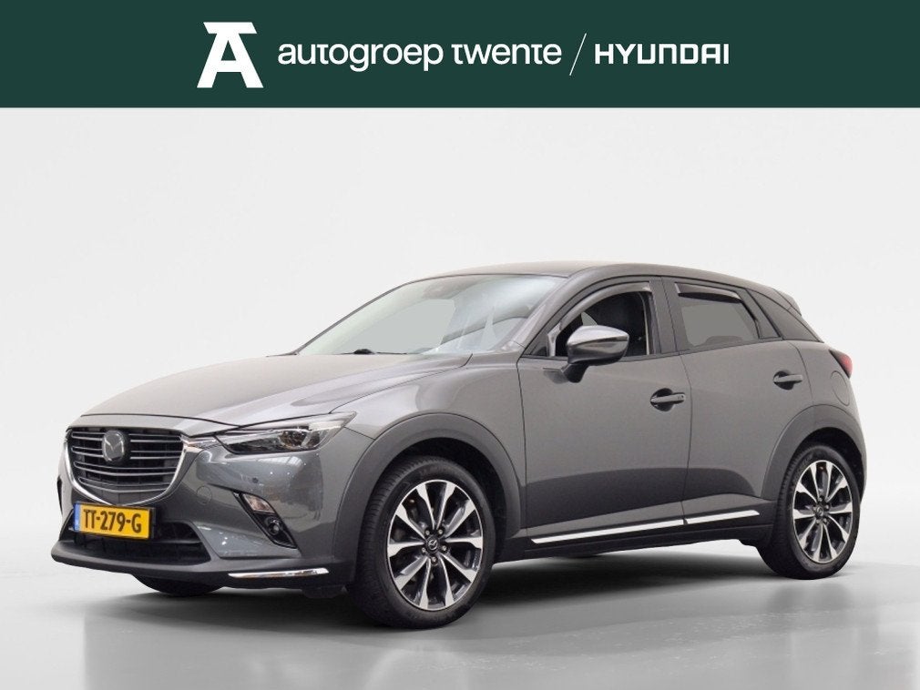 Mazda CX-3 2.0 SAG 120 GT-M | 2e Eigenaar | Trekhaak, Auto's, Mazda, 121 pk, 1998 cc, Leder en Stof, Origineel Nederlands