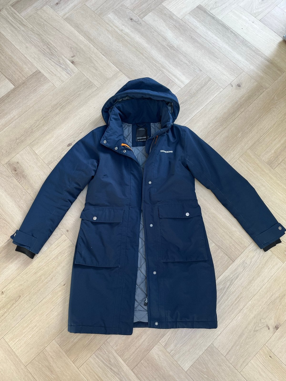 Didriksons Emilia winterjas maat 36, Kleding | Dames, Verzenden, Gedragen, Maat 36 (S)