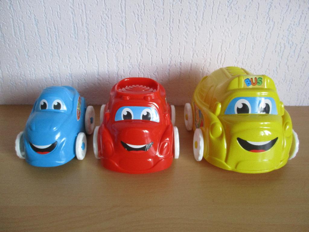 Stapelauto's - set van 3, Kinderen en Baby's, Ophalen of Verzenden, Zo goed als nieuw