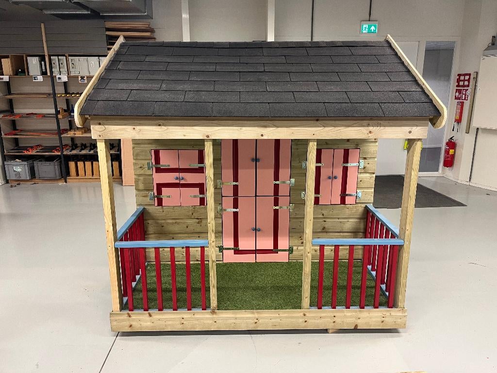 Speelhuisje voor kinderen, Ophalen, Nieuw, Hout