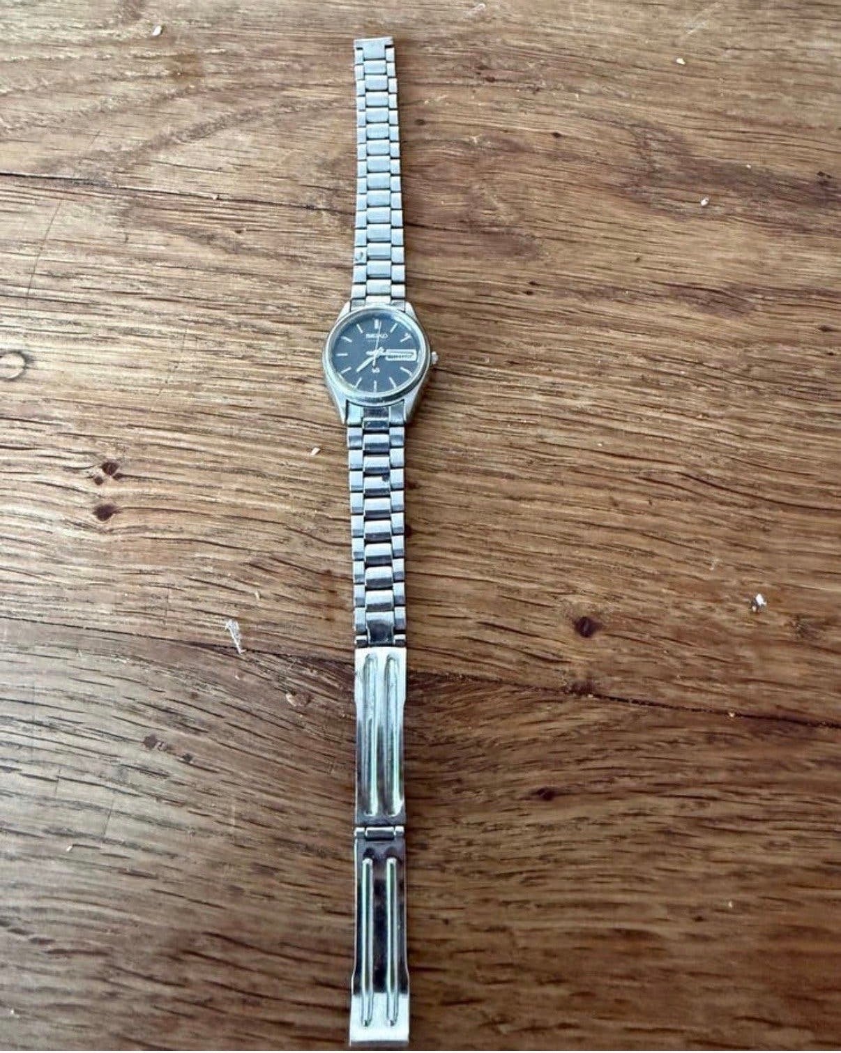 Seiko dameshorloge - Klassiek en tijdloos, Sieraden, Tassen en Uiterlijk, Horloges | Dames, Seiko, Gebruikt, Staal, Polshorloge