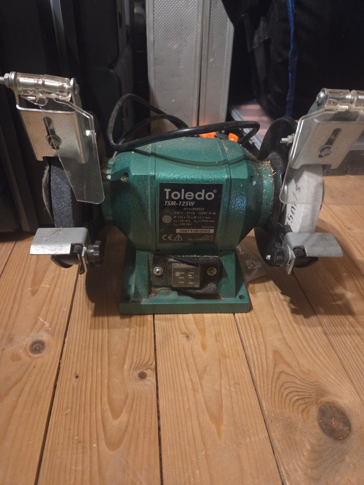 Toledo TSM-125W Slijpmachine - Gebruikt, Doe-het-zelf en Verbouw, Gereedschap | Slijpmachines, Ophalen of Verzenden, Gebruikt