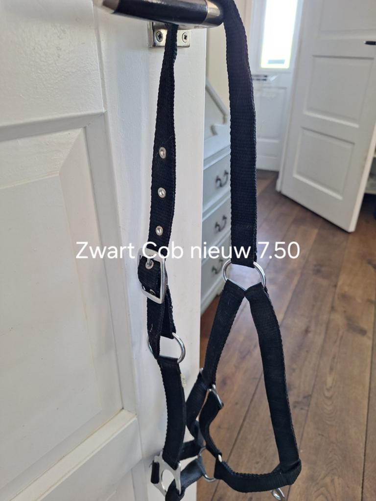 HALSTERS: VEULEN, COB/PONY EN FULL., Ophalen of Verzenden, Nieuw, Overige soorten