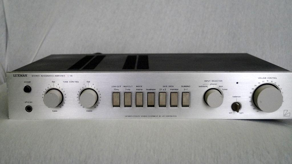 LUXMAN L-1A Versterker ( 1jr garantie), Audio, Tv en Foto, Versterkers en Receivers, Overige merken, Gebruikt, Ophalen of Verzenden