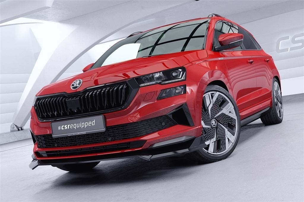 CSR Automotive Splitter Spoiler Skoda Karoq Sportline CSL973, Auto diversen, Tuning en Styling, Verzenden, Automotive Parts, A.parts@hotmail.nl