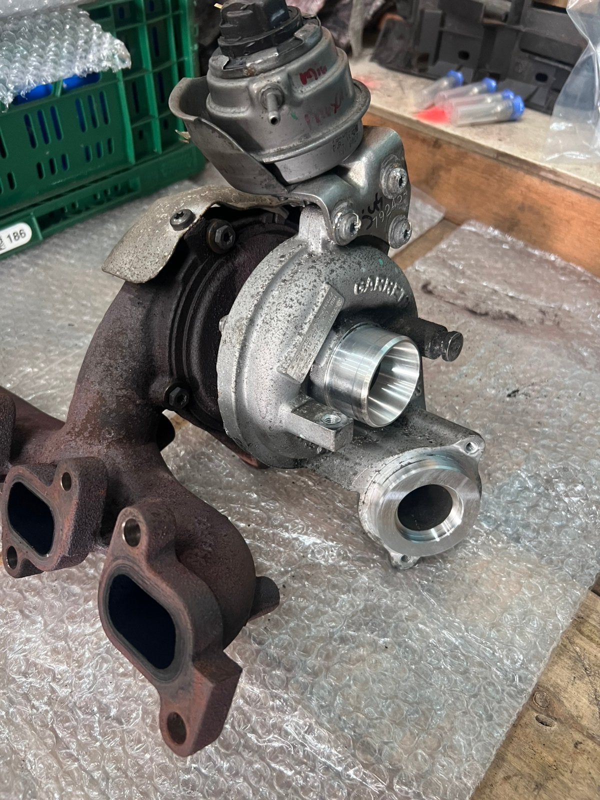 GARRET Turbo GTC1244VZ 1.6TDI VW Caddy, Ophalen of Verzenden, Gebruikt, Volkswagen