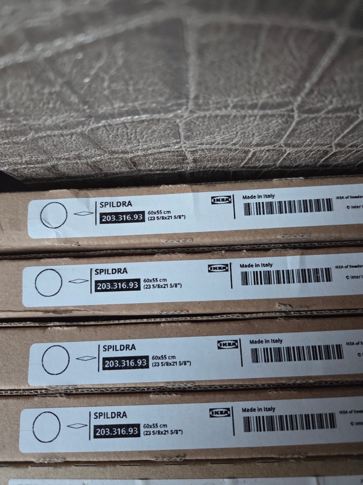 IKEA Spildra planken 60x55 cm wit (nieuw), Ophalen, Nieuw