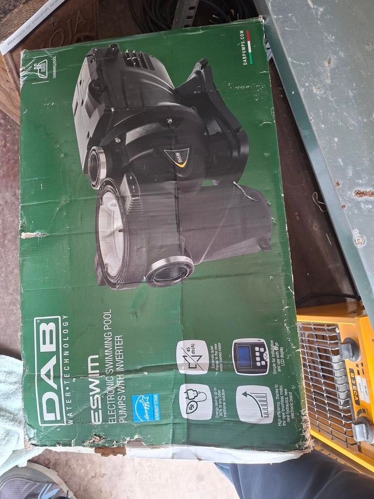 Zwembadpomp  dab e pro swim swimming pool in doos, Dab e pro swim swimming pool, Nieuw, Ophalen of Verzenden, A