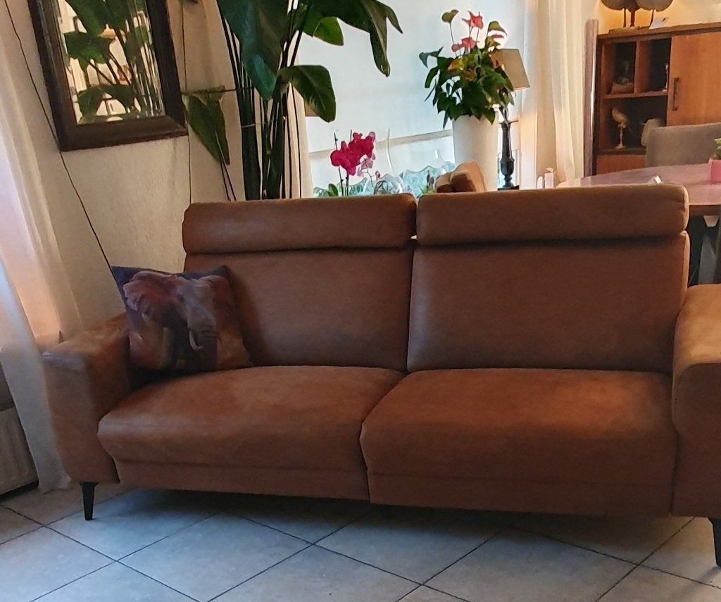 2,5 Zitsbank met relaxfunctie., Huis en Inrichting, Banken | Bankstellen, Ophalen, Gebruikt, Tweepersoons, 75 tot 100 cm