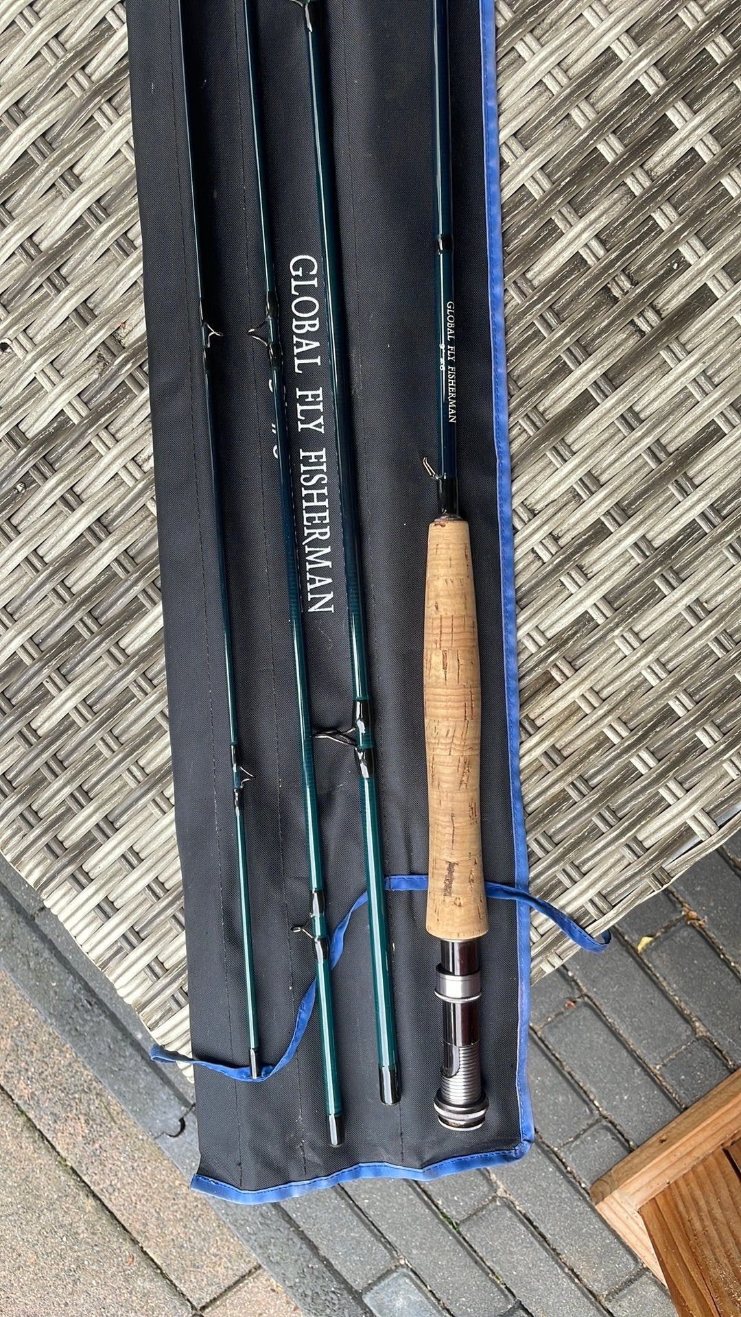 Global fly fisherman 9’ #6 vliegerhengel, Watersport en Boten, Ophalen, Nieuw, Overige typen