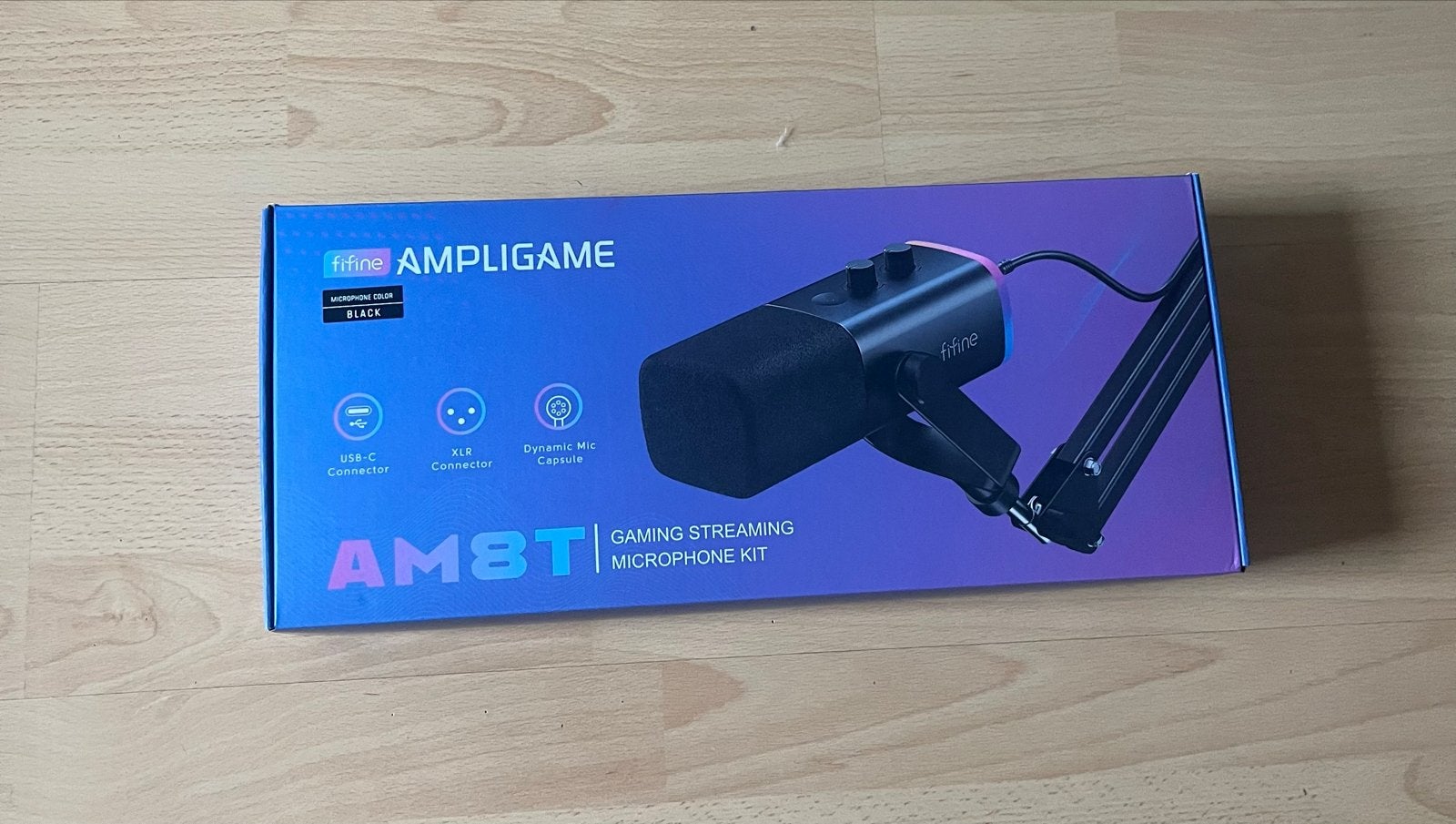 Nieuwe FIFINE AMPLIGAME AM8T Gaming Streaming Microfoon Kit, Ophalen, Nieuw, Studiomicrofoon