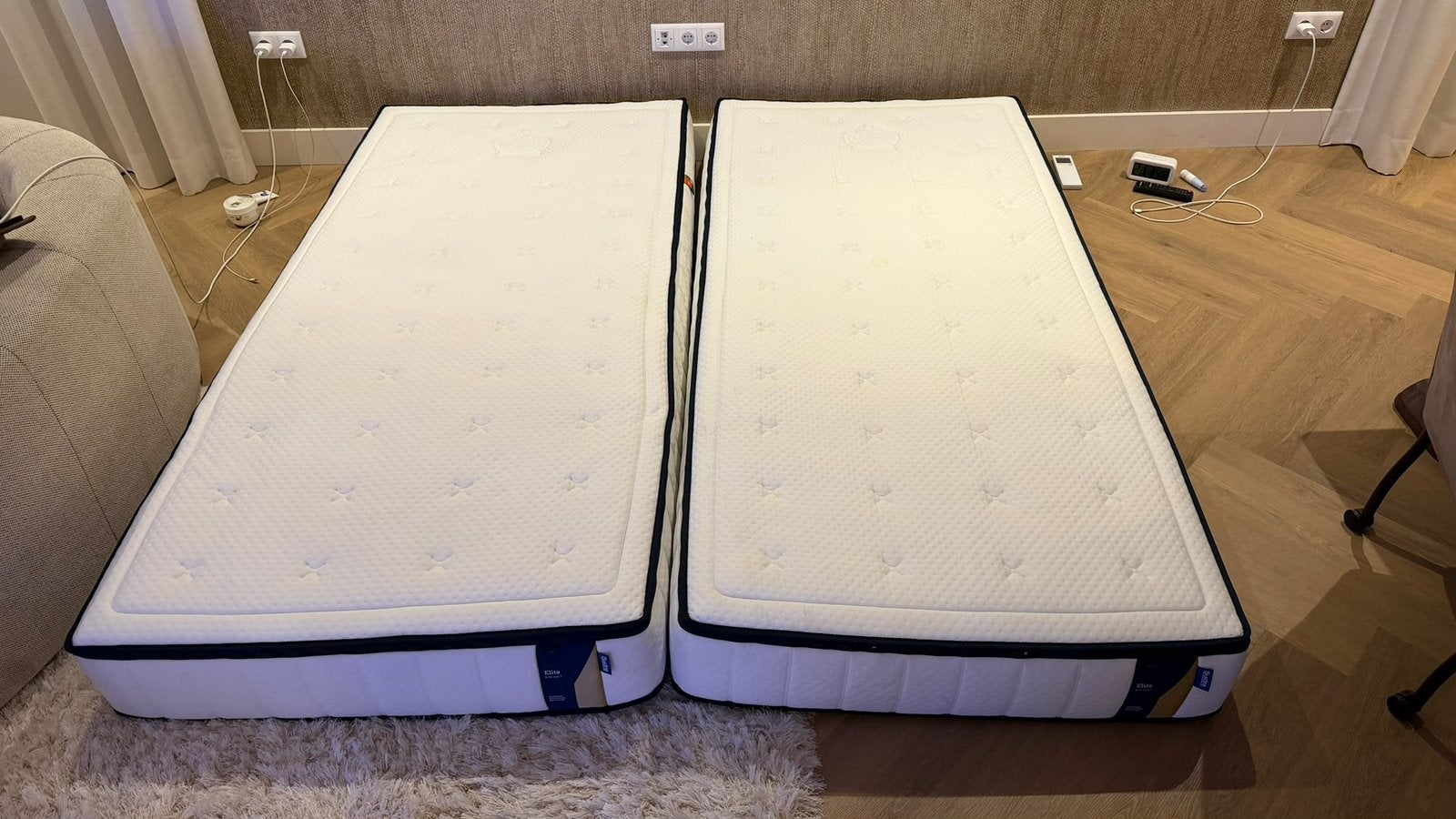 auping elite 2 x 100cm x 210cm, 100 cm, Eenpersoons, 210 cm, Ophalen of Verzenden