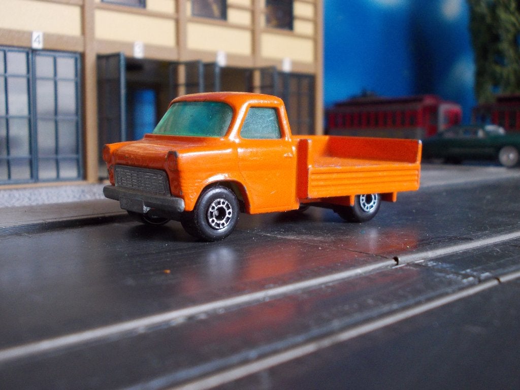 1:64 Ford Transit Mk.1 Pick-Up - Matchbox Superfast nr.66 #2, Ophalen of Verzenden, Gebruikt, Auto