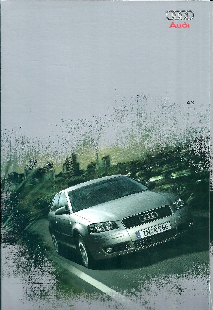Brochure Audi A3 2005, Ophalen of Verzenden, Gelezen, Audi