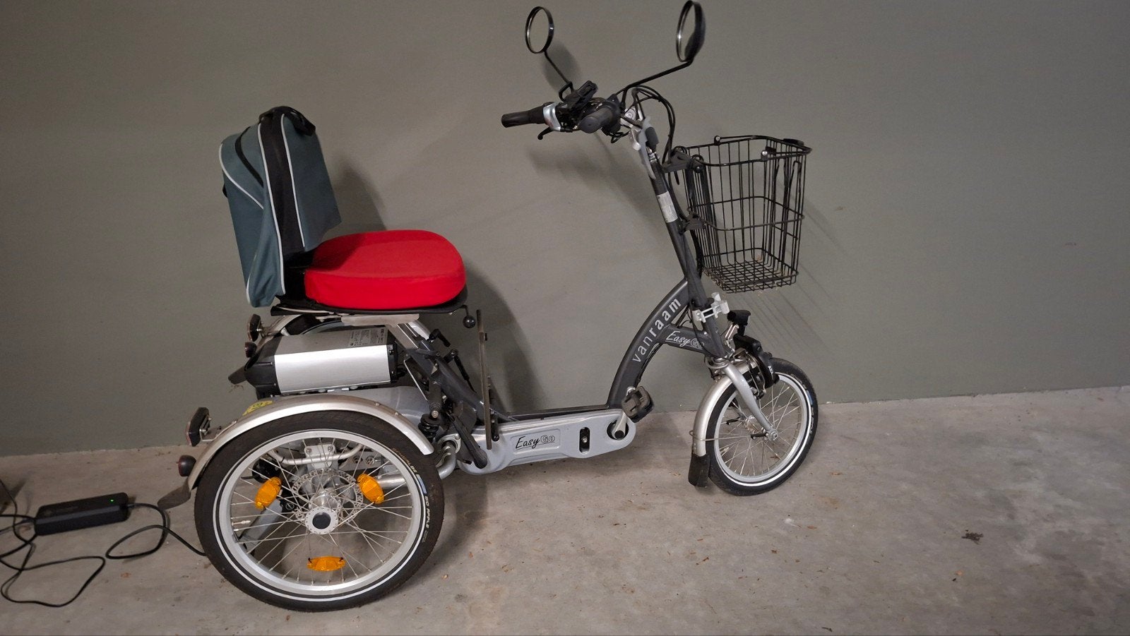 Van Raam Easy Go elektrische driewieler, Fietsen en Brommers, Ophalen, Zo goed als nieuw, Schijfrem, Van Raam Easy Go