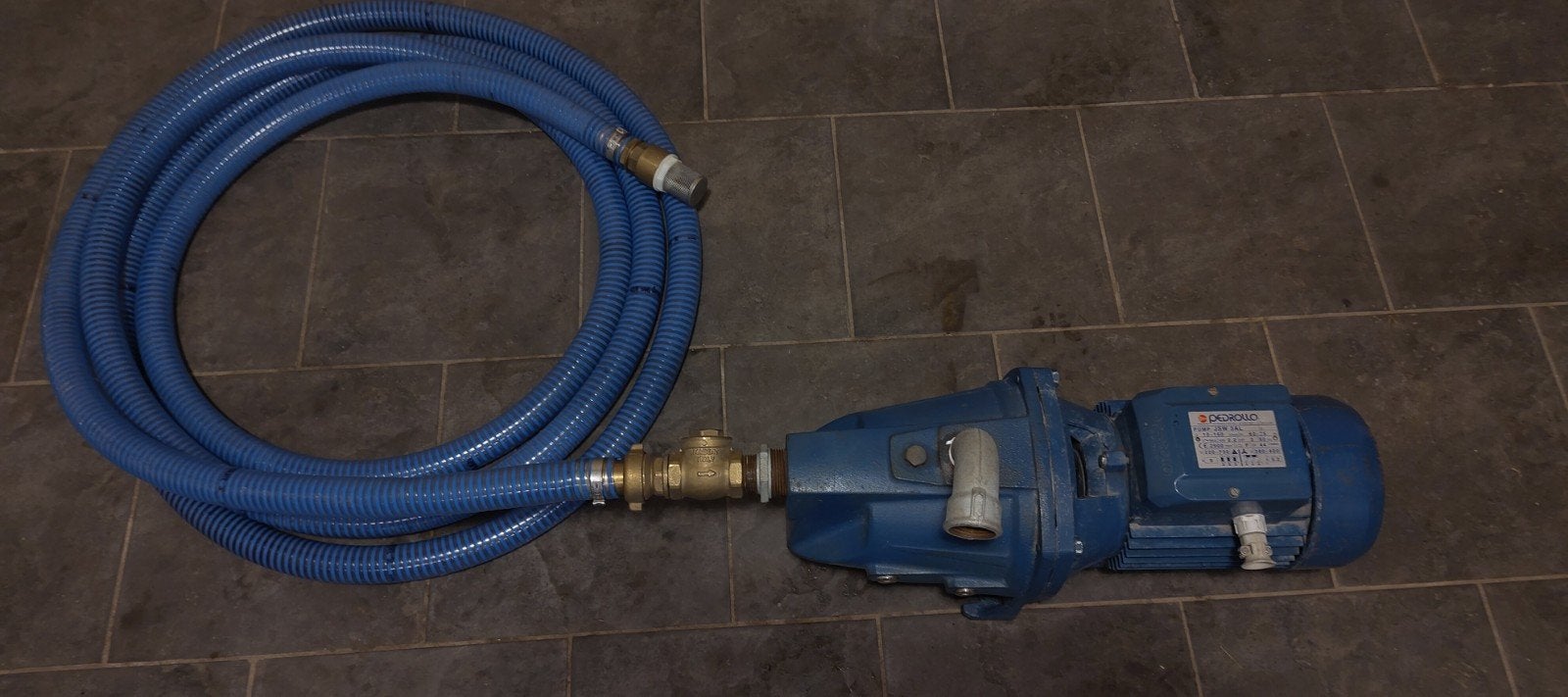 Pedrollo JSW 3AL pomp 400V/230V met aanzuigslang, Tuin en Terras, Ophalen of Verzenden, Gebruikt, Elektrisch, Beregeningspomp