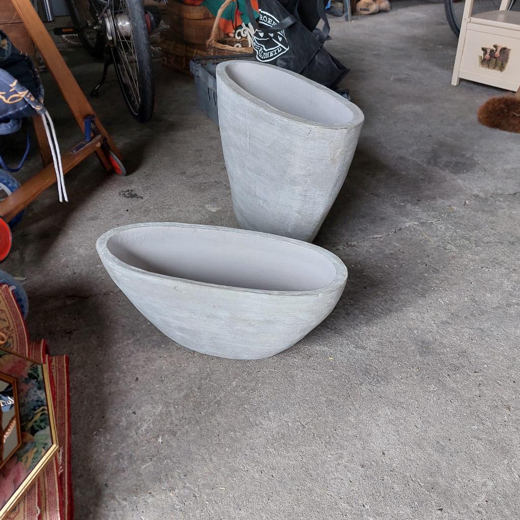 Bloembakken, Tuin en Terras, Bloembakken en Plantenbakken, Ophalen, Steen, Minder dan 30 cm, Nieuw